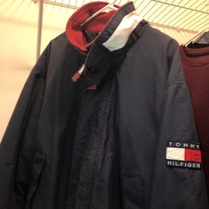 RARE VINTAGE TOMMY HILFIGER FLAG JACKET 90s XL